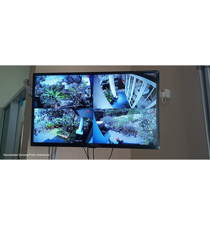 Pemasangan CCTV rumah Artha
