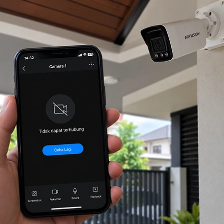 Mengapa CCTV Tidak Online ke HP